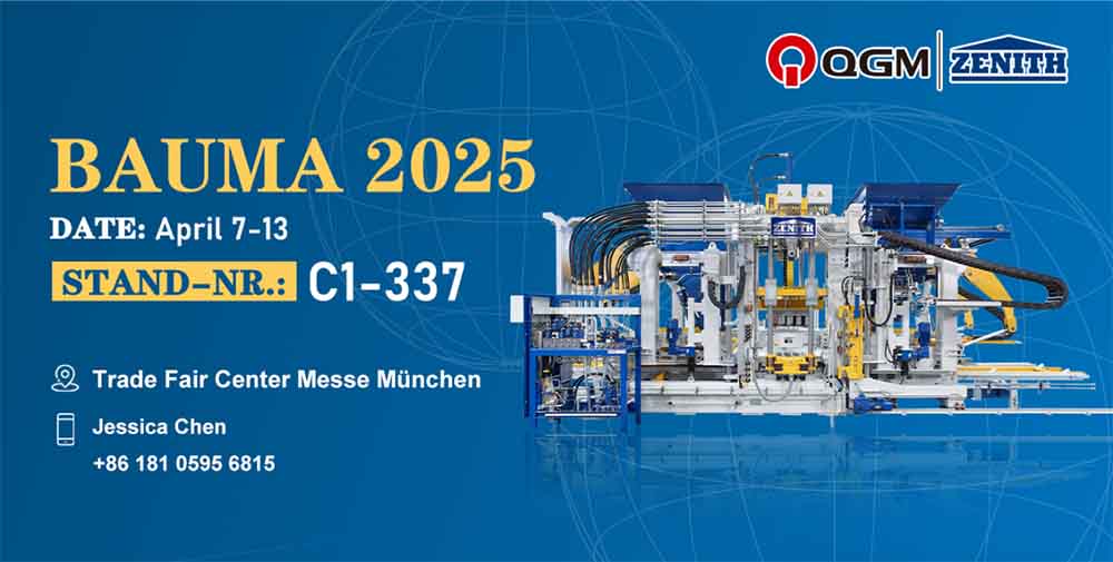 QGM tỏa sáng tại Bauma 2025! Thế giới tập trung vào sức mạnh gạch 