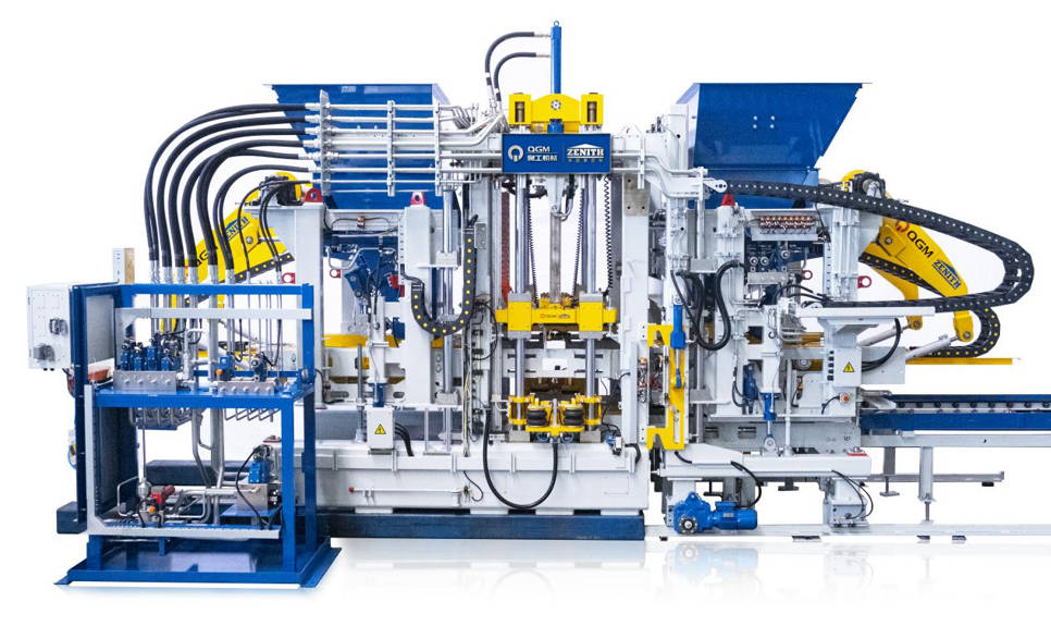 Máy gạch tiên tiến cho khối bê tông hiệu suất cao